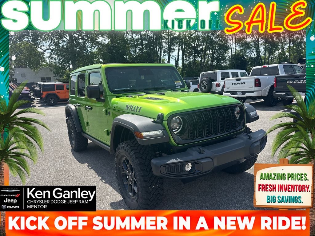 2026 Jeep Wrangler WRANGLER 4-DOOR WILLYS