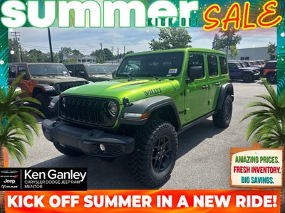 2026 Jeep Wrangler WRANGLER 4-DOOR WILLYS