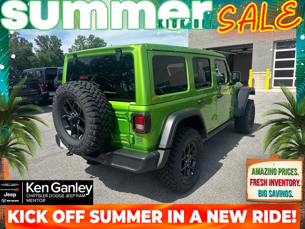 2026 Jeep Wrangler WRANGLER 4-DOOR WILLYS