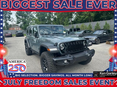 2026 Jeep Wrangler WRANGLER 4-DOOR WILLYS