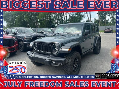 2026 Jeep Wrangler WRANGLER 4-DOOR WILLYS