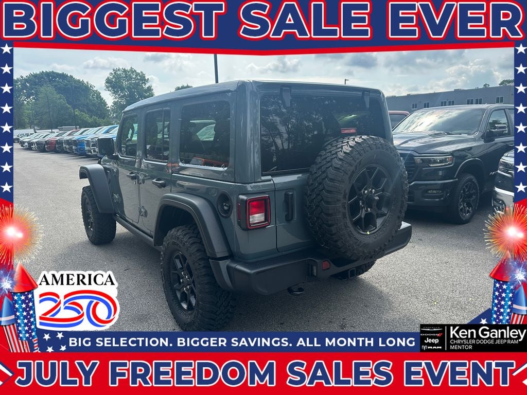 2026 Jeep Wrangler WRANGLER 4-DOOR WILLYS