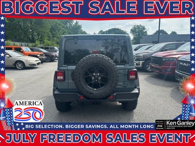 2026 Jeep Wrangler WRANGLER 4-DOOR WILLYS