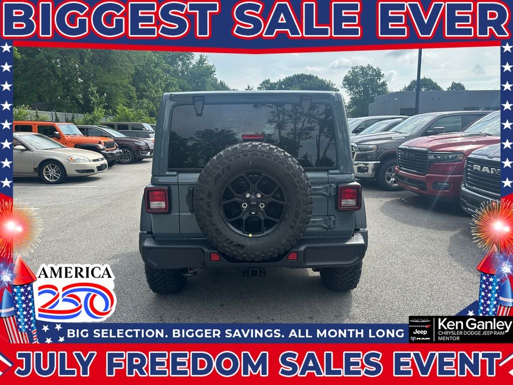 2026 Jeep Wrangler WRANGLER 4-DOOR WILLYS
