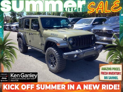 2026 Jeep Wrangler WRANGLER 4-DOOR WILLYS