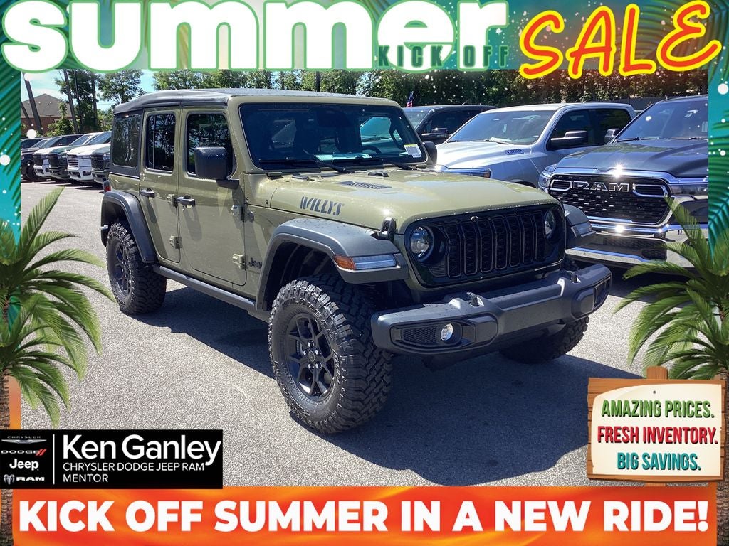 2026 Jeep Wrangler WRANGLER 4-DOOR WILLYS