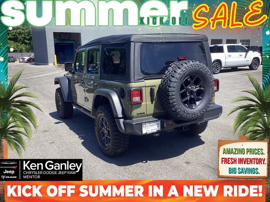 2026 Jeep Wrangler WRANGLER 4-DOOR WILLYS