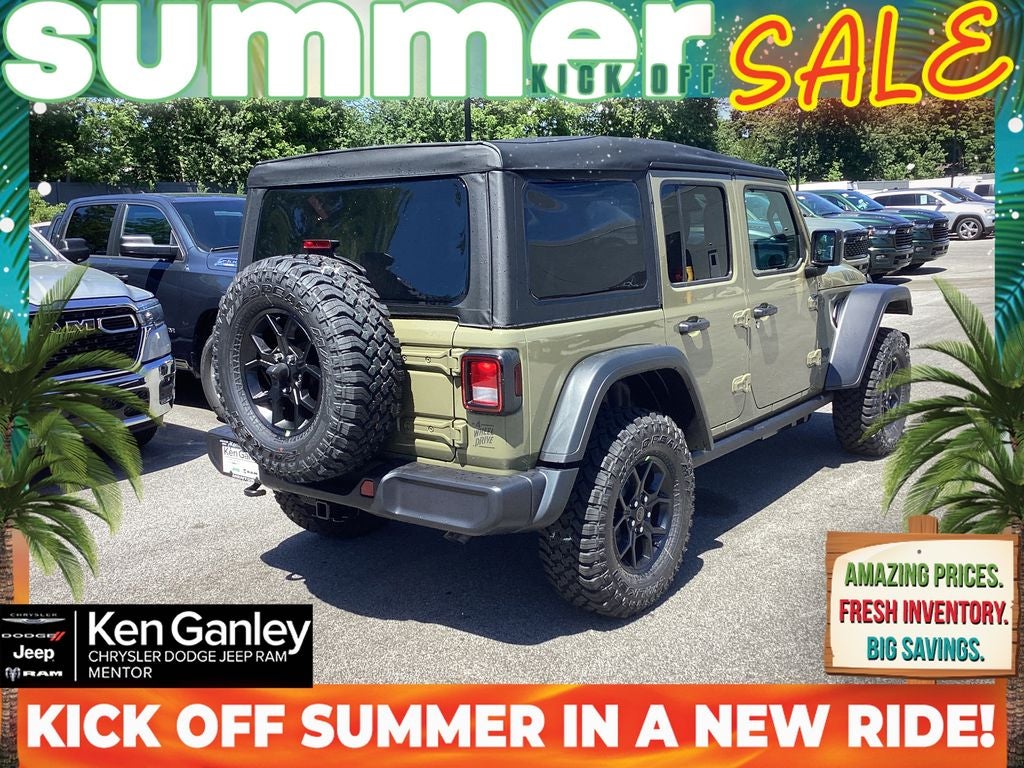 2026 Jeep Wrangler WRANGLER 4-DOOR WILLYS