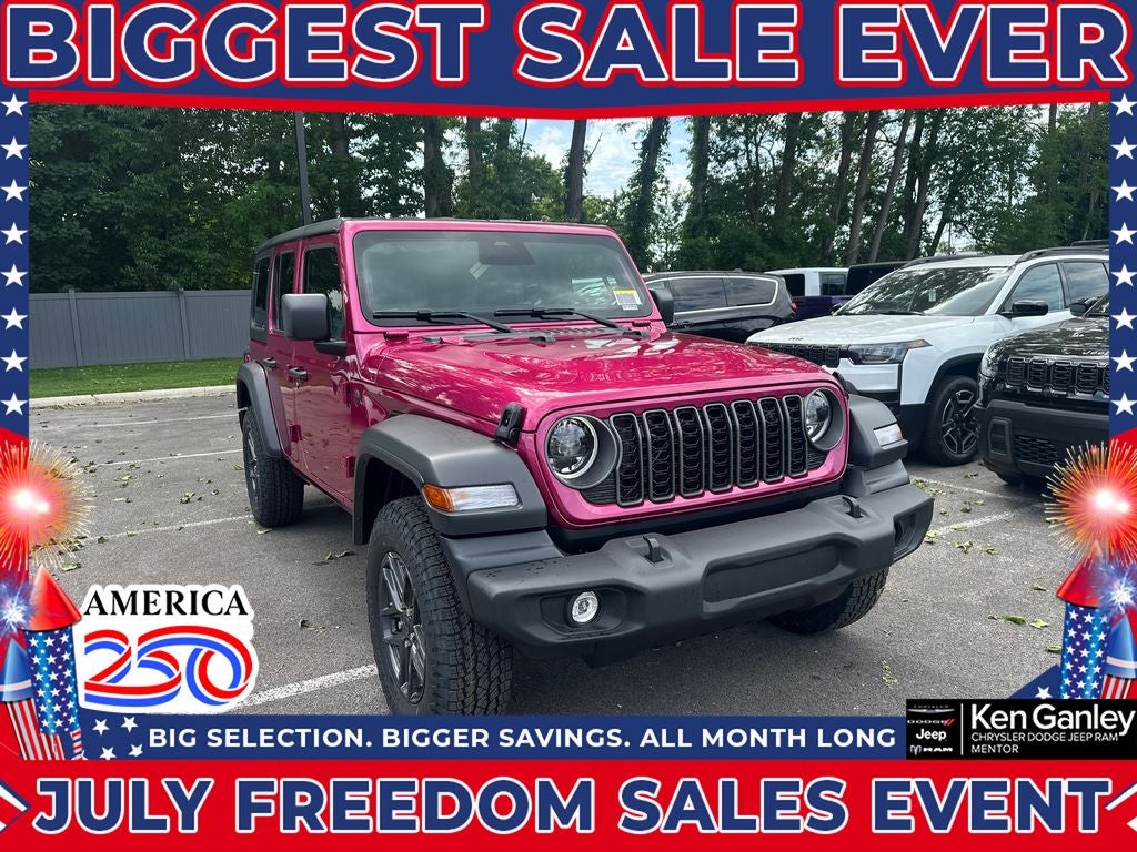 2026 Jeep Wrangler WRANGLER 4-DOOR SPORT S