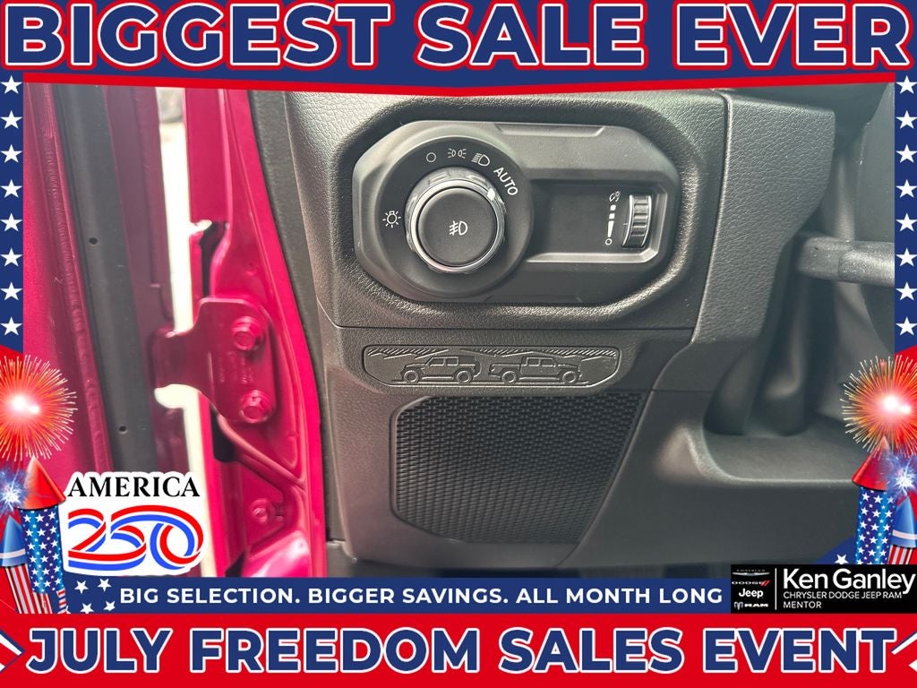 2026 Jeep Wrangler WRANGLER 4-DOOR SPORT S