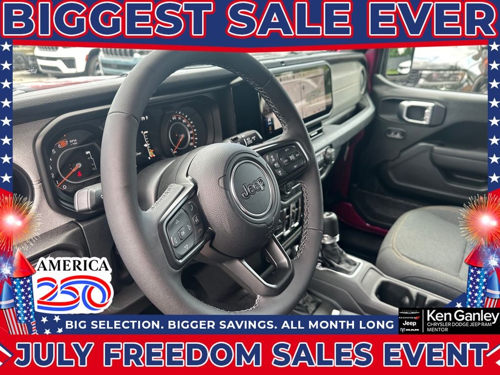 2026 Jeep Wrangler WRANGLER 4-DOOR SPORT S