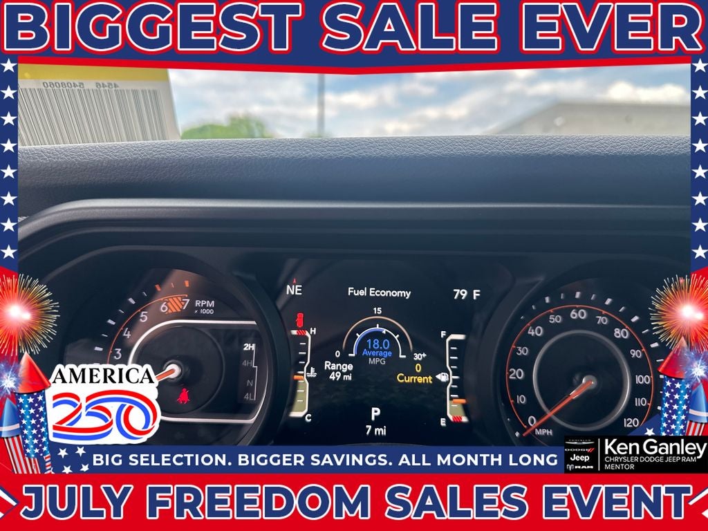 2026 Jeep Wrangler WRANGLER 4-DOOR SPORT S