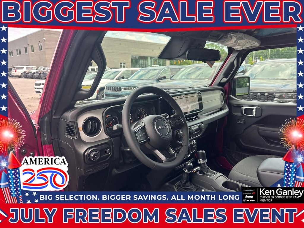 2026 Jeep Wrangler WRANGLER 4-DOOR SPORT S