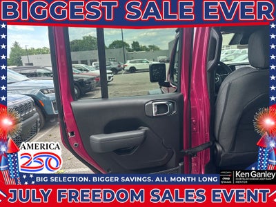 2026 Jeep Wrangler WRANGLER 4-DOOR SPORT S