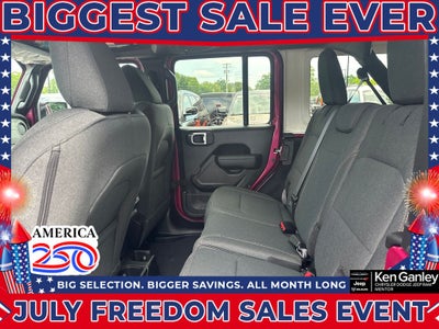 2026 Jeep Wrangler WRANGLER 4-DOOR SPORT S