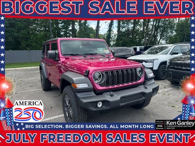 2026 Jeep Wrangler WRANGLER 4-DOOR SPORT S