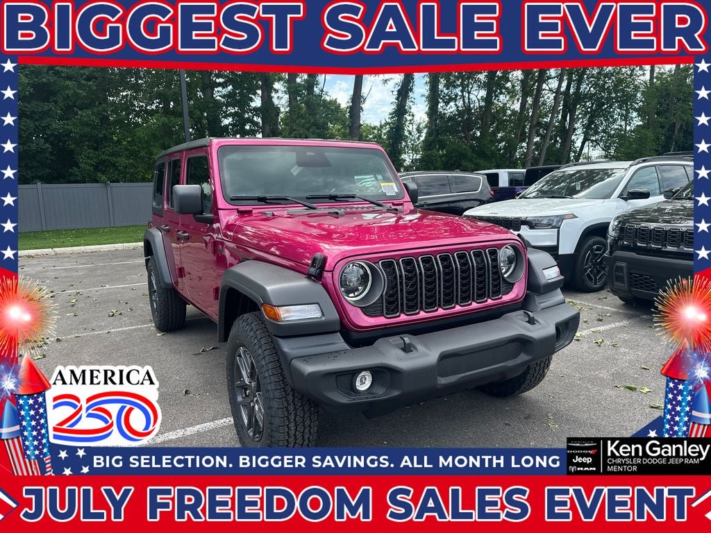 2026 Jeep Wrangler WRANGLER 4-DOOR SPORT S
