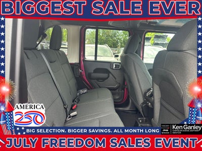 2026 Jeep Wrangler WRANGLER 4-DOOR SPORT S