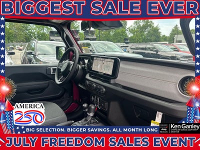 2026 Jeep Wrangler WRANGLER 4-DOOR SPORT S