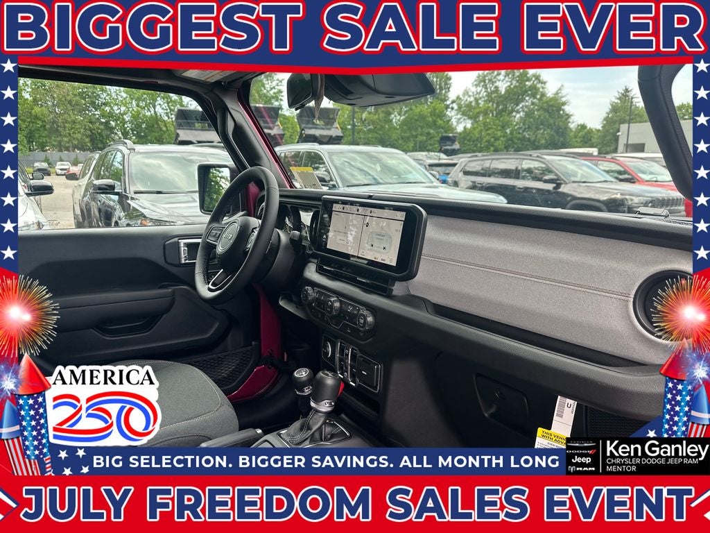 2026 Jeep Wrangler WRANGLER 4-DOOR SPORT S