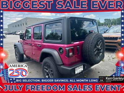 2026 Jeep Wrangler WRANGLER 4-DOOR SPORT S