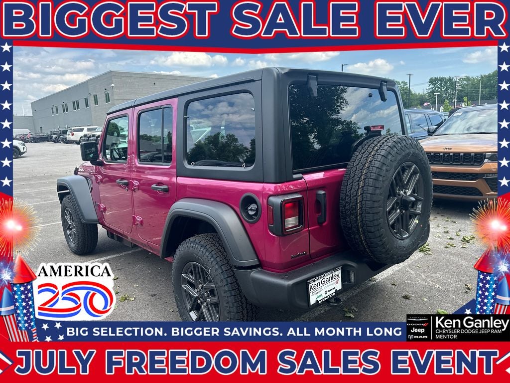 2026 Jeep Wrangler WRANGLER 4-DOOR SPORT S