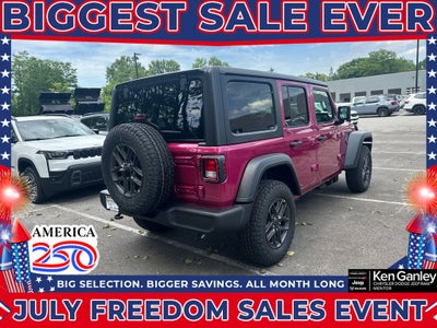 2026 Jeep Wrangler WRANGLER 4-DOOR SPORT S