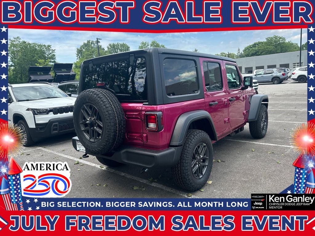 2026 Jeep Wrangler WRANGLER 4-DOOR SPORT S