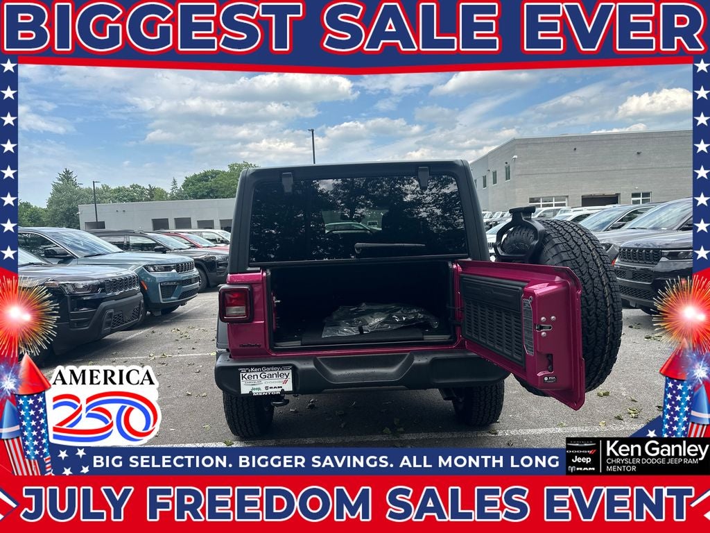 2026 Jeep Wrangler WRANGLER 4-DOOR SPORT S