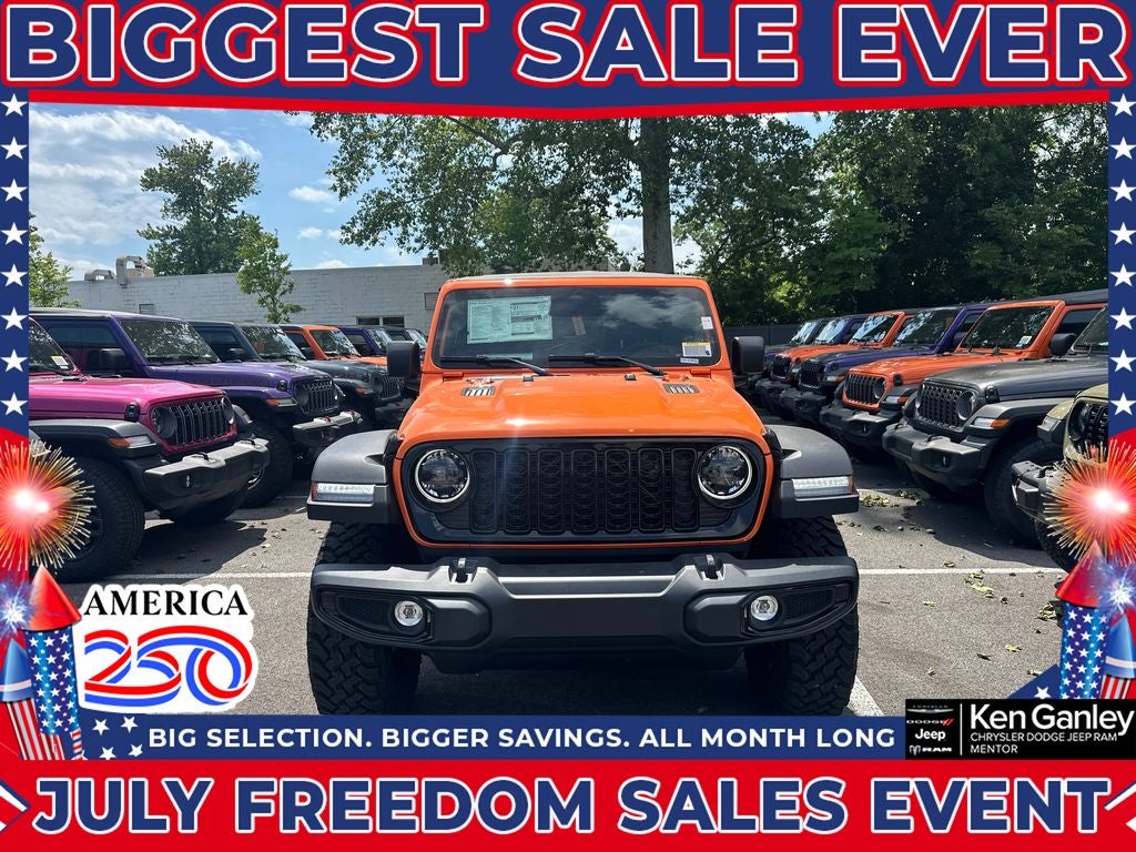 2026 Jeep Wrangler WRANGLER 4-DOOR WILLYS