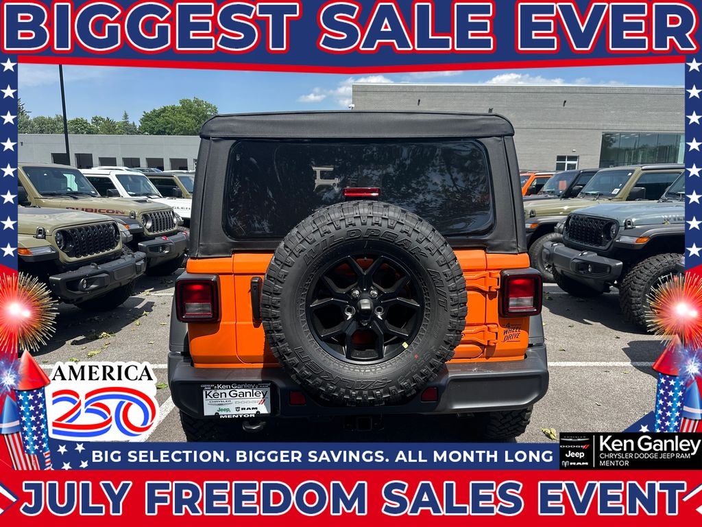 2026 Jeep Wrangler WRANGLER 4-DOOR WILLYS