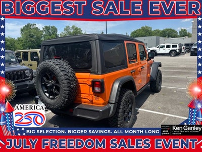 2026 Jeep Wrangler WRANGLER 4-DOOR WILLYS