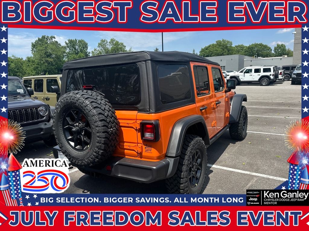 2026 Jeep Wrangler WRANGLER 4-DOOR WILLYS
