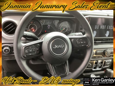 2026 Jeep Wrangler WRANGLER 4-DOOR SPORT