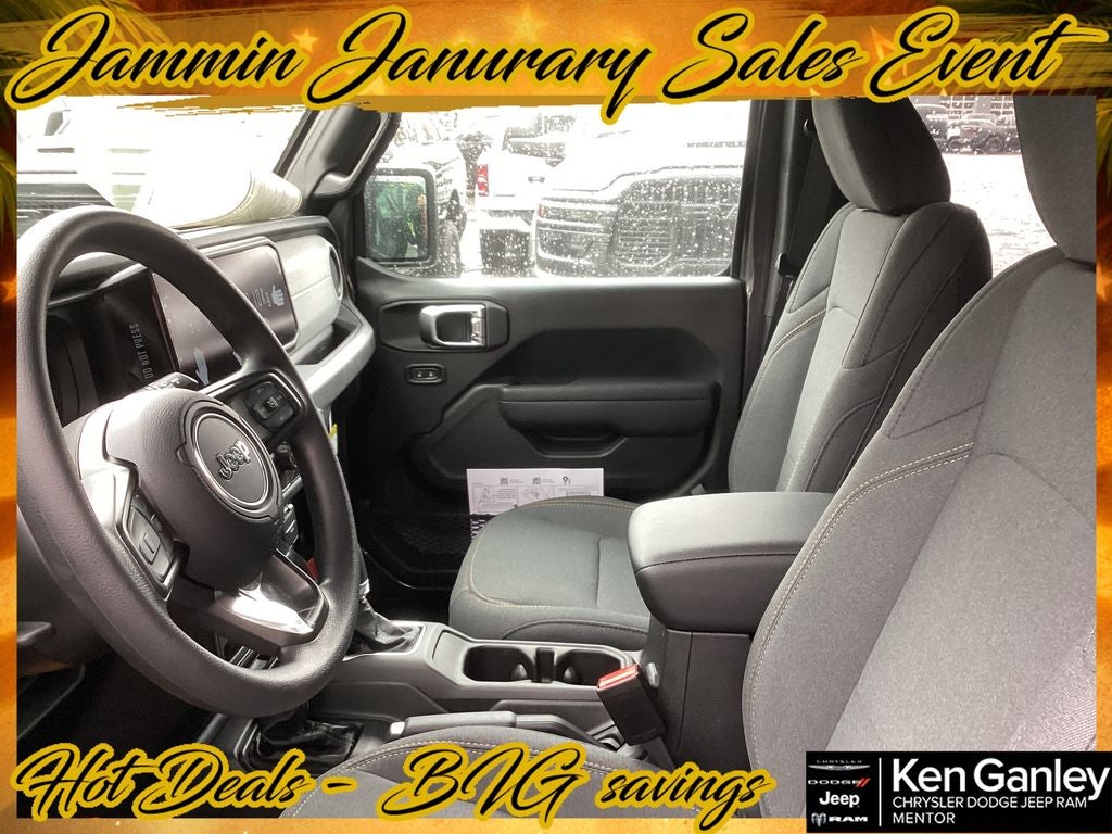 2026 Jeep Wrangler WRANGLER 4-DOOR SPORT