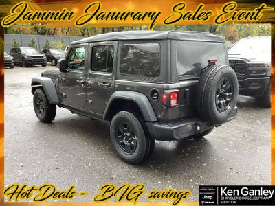 2026 Jeep Wrangler WRANGLER 4-DOOR SPORT