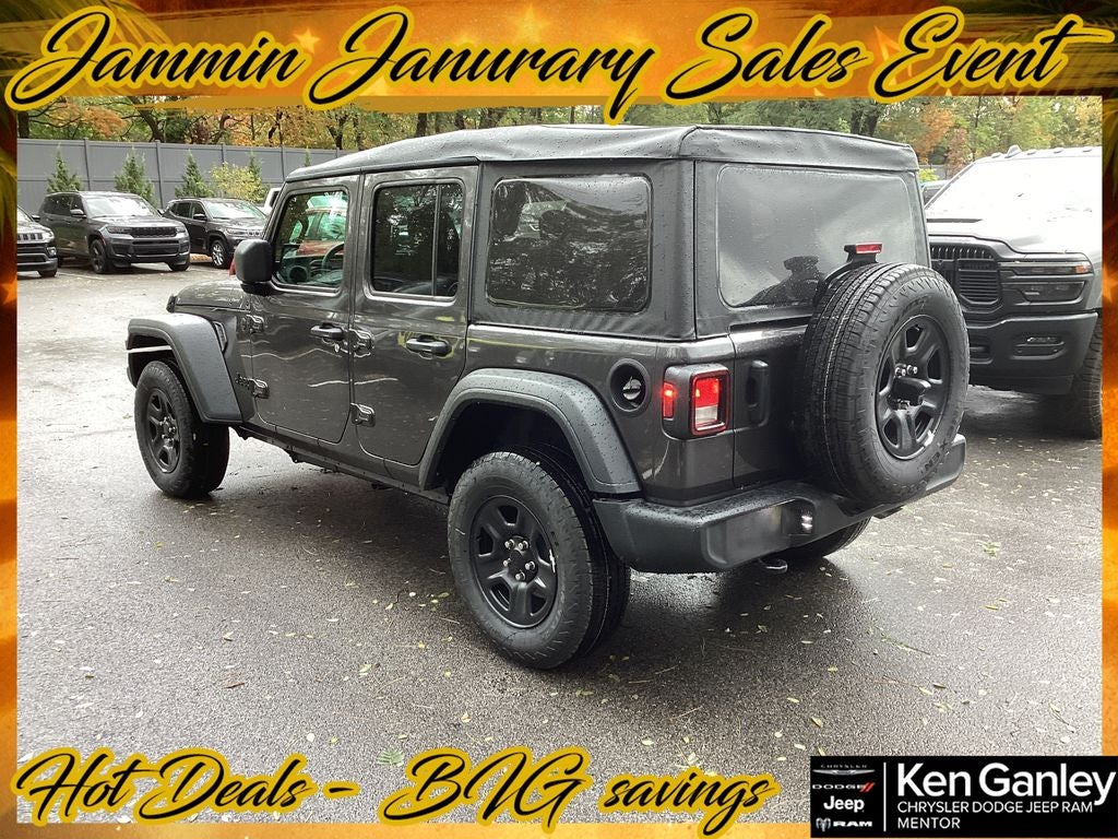 2026 Jeep Wrangler WRANGLER 4-DOOR SPORT