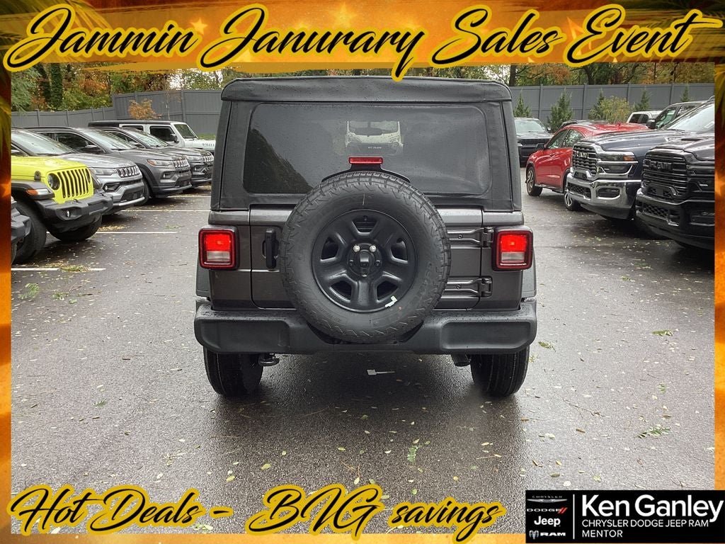 2026 Jeep Wrangler WRANGLER 4-DOOR SPORT