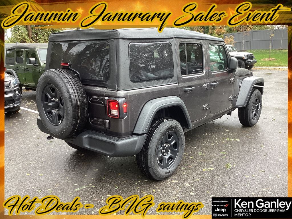 2026 Jeep Wrangler WRANGLER 4-DOOR SPORT