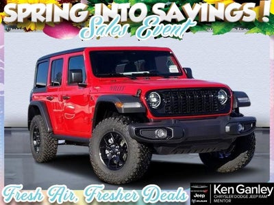 2026 Jeep Wrangler WRANGLER 4-DOOR WILLYS