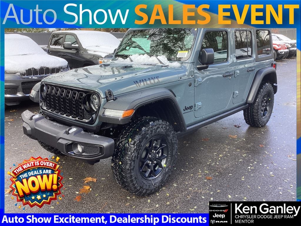 2026 Jeep Wrangler WRANGLER 4-DOOR WILLYS