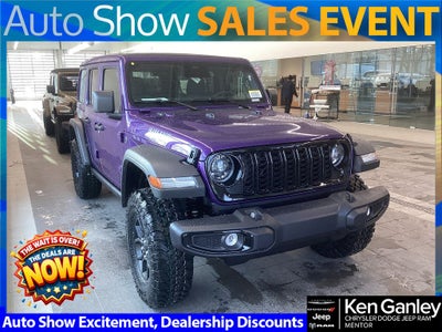 2026 Jeep Wrangler WRANGLER 4-DOOR WILLYS