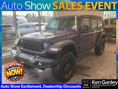 2026 Jeep Wrangler WRANGLER 4-DOOR WILLYS