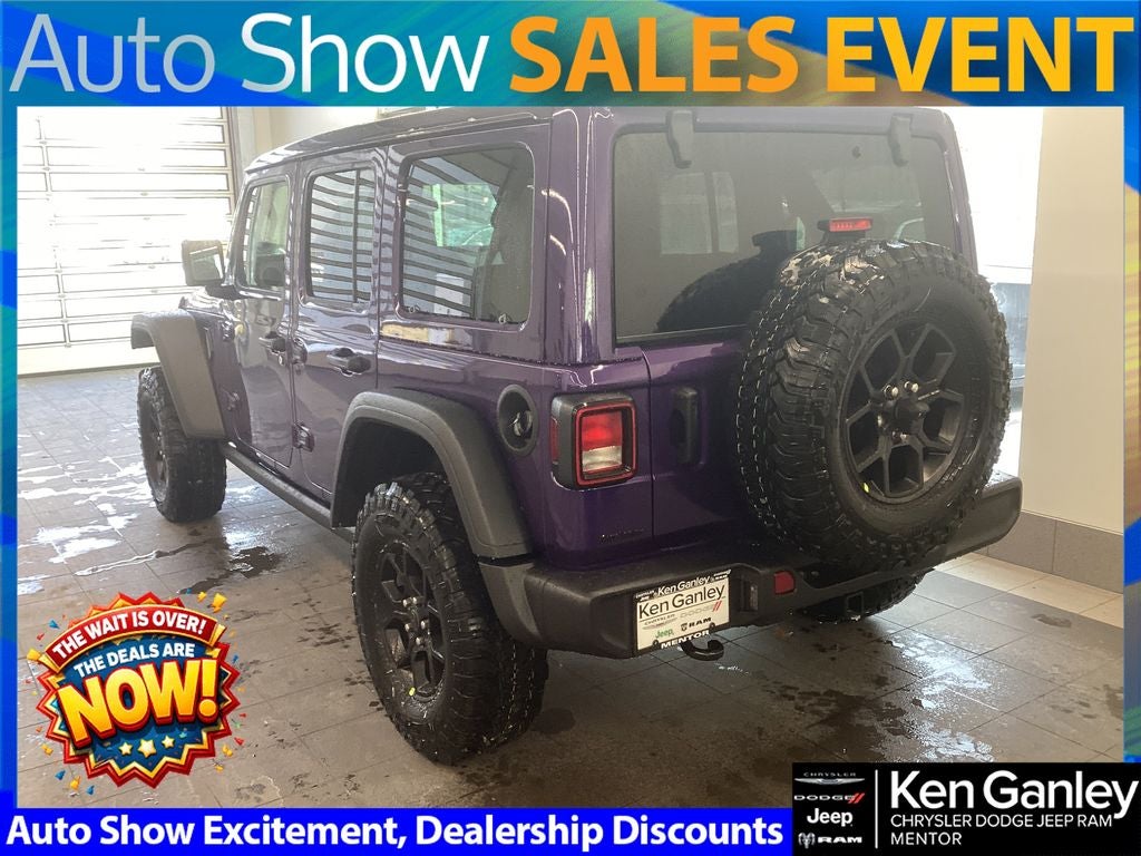 2026 Jeep Wrangler WRANGLER 4-DOOR WILLYS