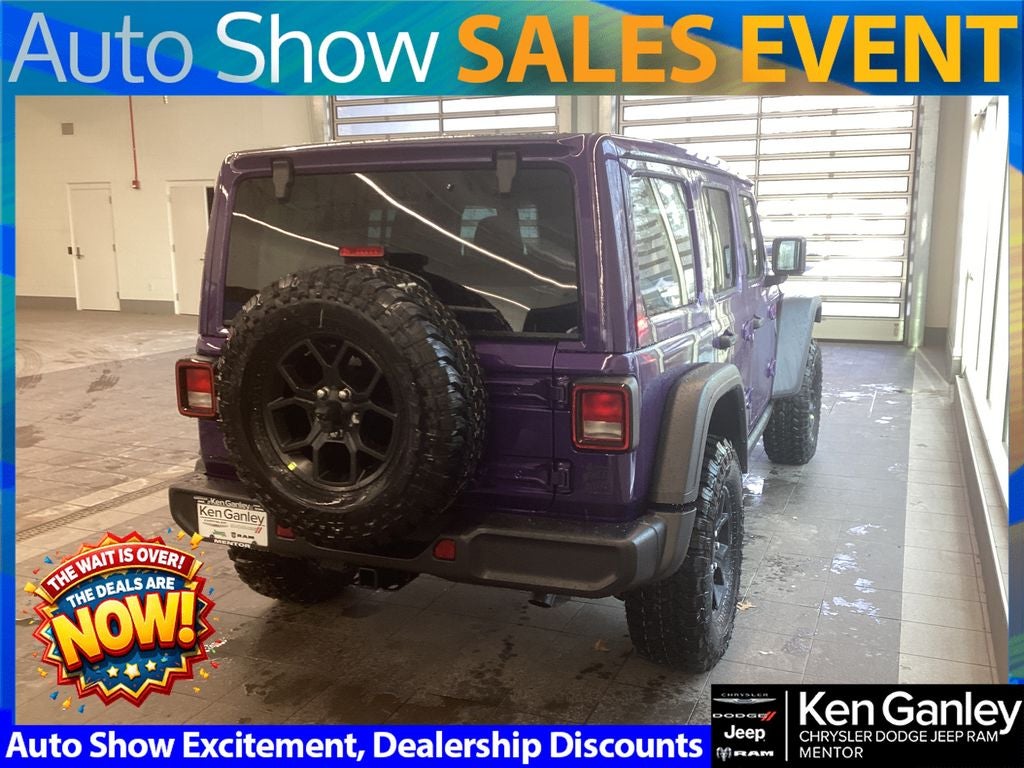 2026 Jeep Wrangler WRANGLER 4-DOOR WILLYS