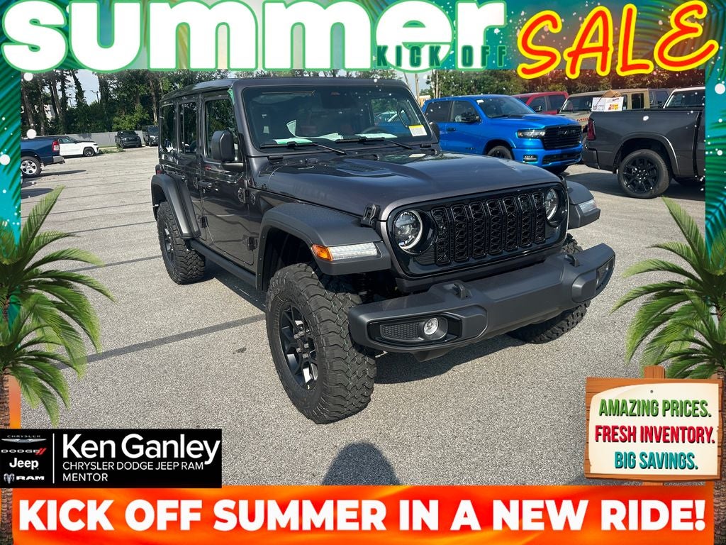 2026 Jeep Wrangler WRANGLER 4-DOOR WILLYS