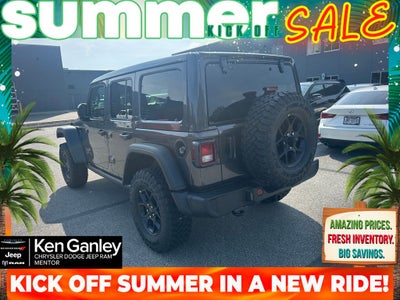 2026 Jeep Wrangler WRANGLER 4-DOOR WILLYS