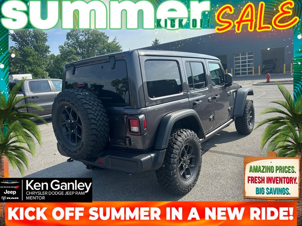 2026 Jeep Wrangler WRANGLER 4-DOOR WILLYS