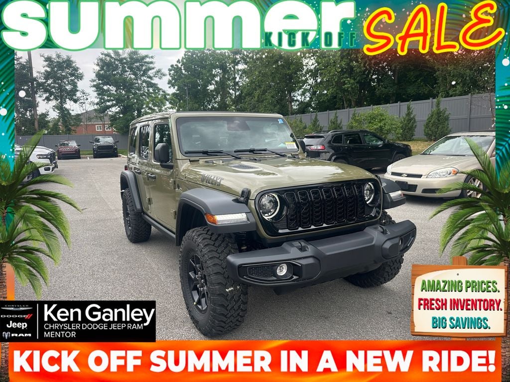 2026 Jeep Wrangler WRANGLER 4-DOOR WILLYS