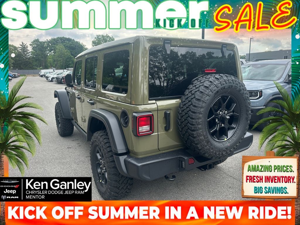 2026 Jeep Wrangler WRANGLER 4-DOOR WILLYS
